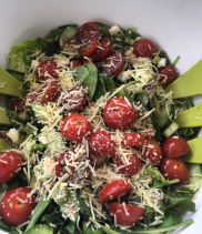 Green Salad with Tomatoes