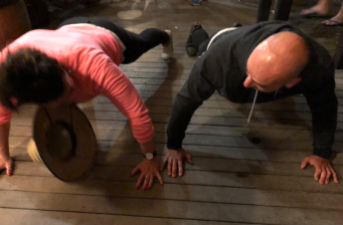 Push up competition
