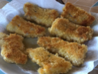 070 Crumbed Cod cooked